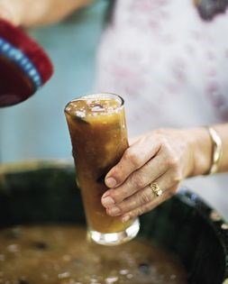 Candied squash water (Agua de chilacayota)