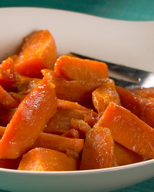 Candied sweet potatoes