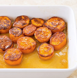 Candied sweet potatoes