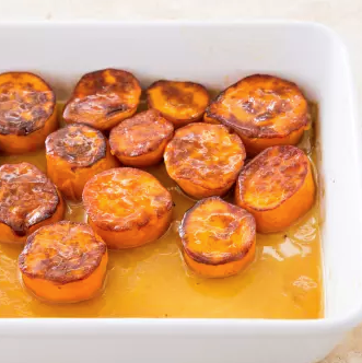 Candied sweet potatoes