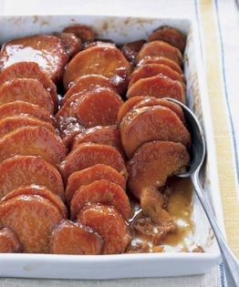 Candied sweet potatoes