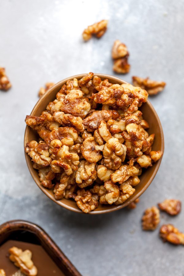 Candied walnuts