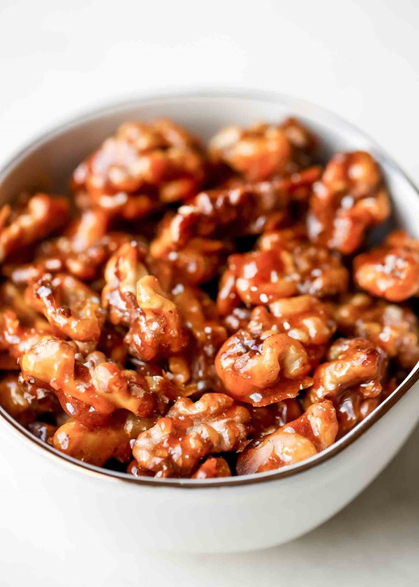 Candied walnuts