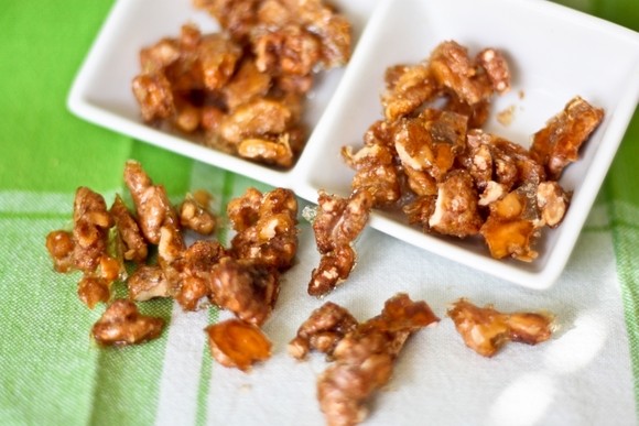 Candied walnuts