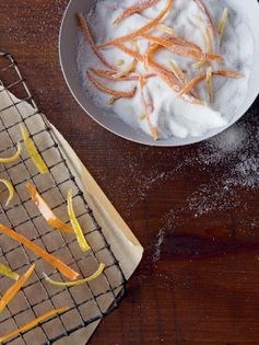 Candied zest