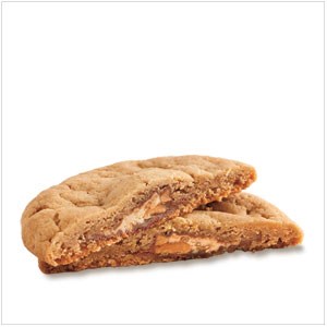 Candy bar-peanut butter cookies