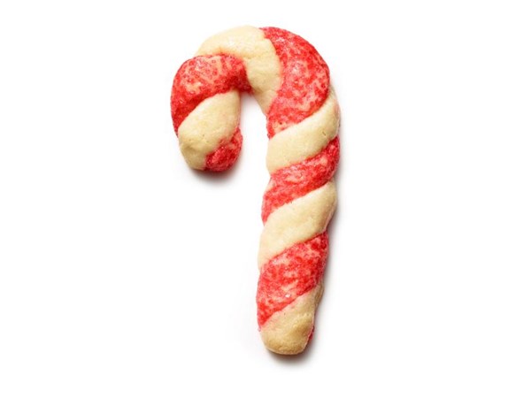 Candy cane cookies