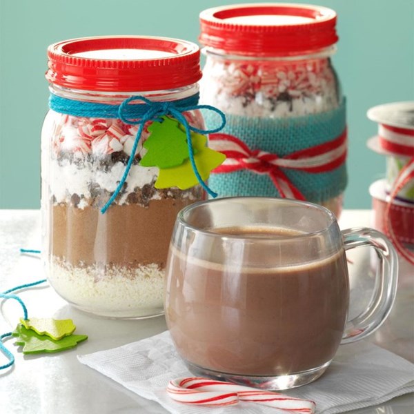 Candy cane hot cocoa mix