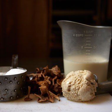 Candy cap ice cream