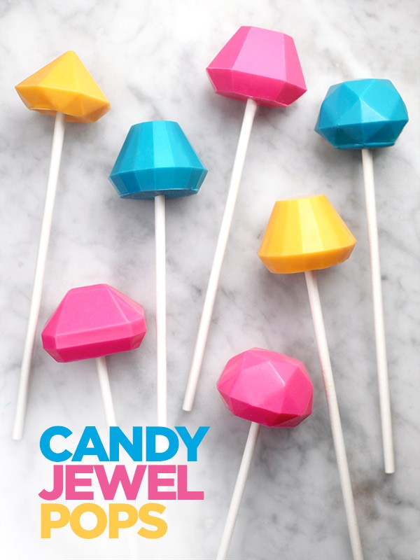 Candy jewel pops