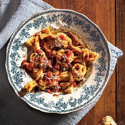 Candy-wrapped tortelli
