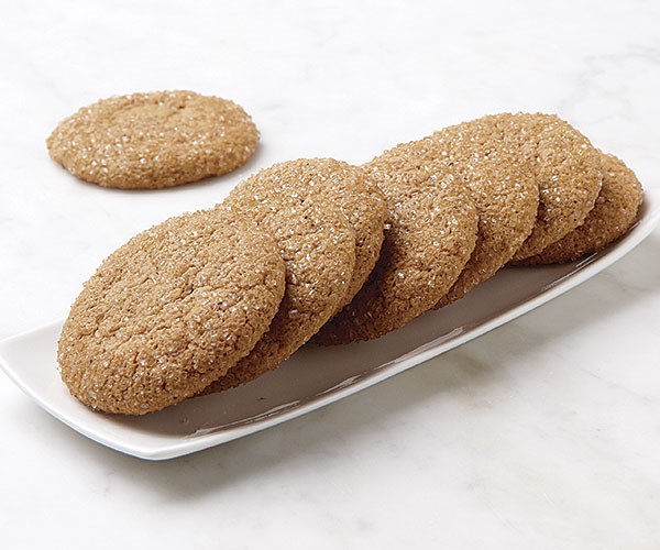 Cane syrup gingersnaps
