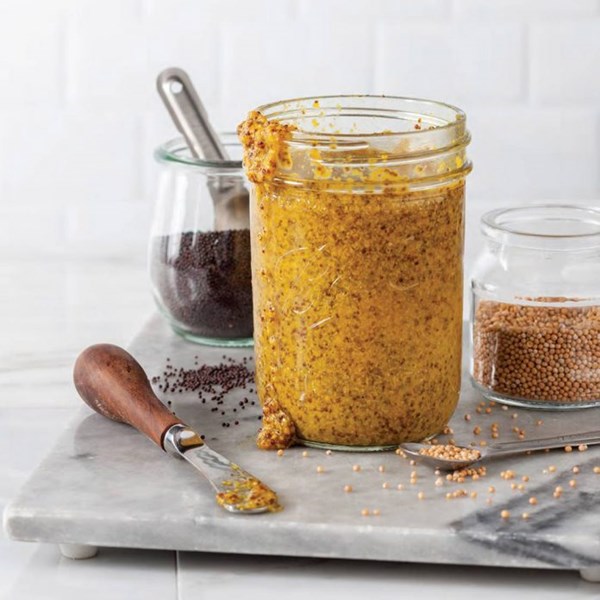 Cane syrup mustard