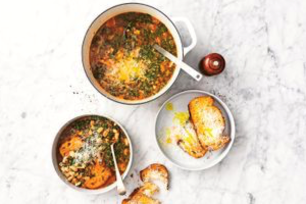 Canned bread soup