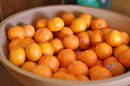 Canned clementines