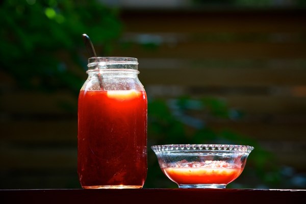 Canned crushed tomatoes