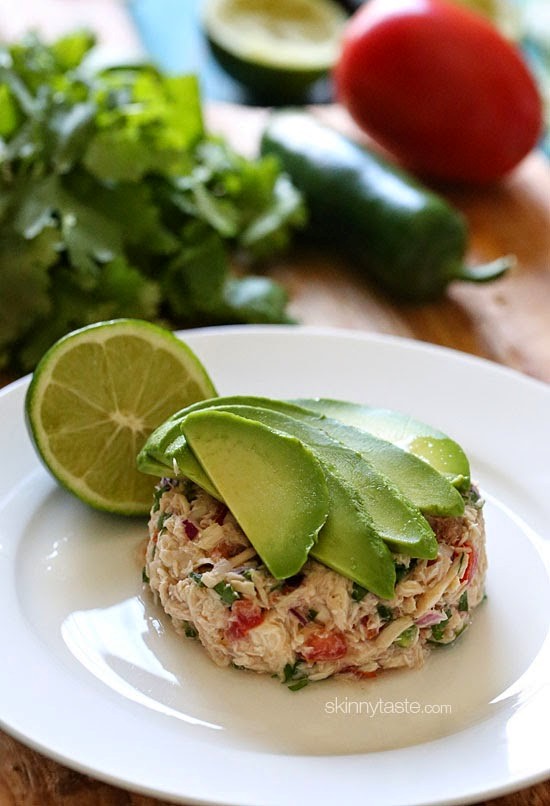 Canned tuna ceviche