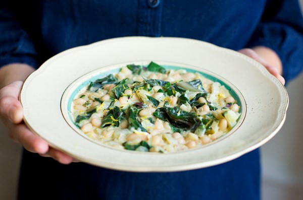 Cannellini & chard risotto 