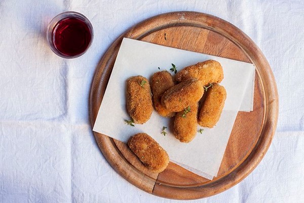 Cannellini bean croquettes