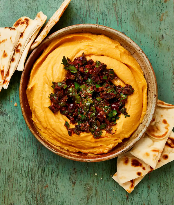 Cannellini bean dip with urfa sauce
