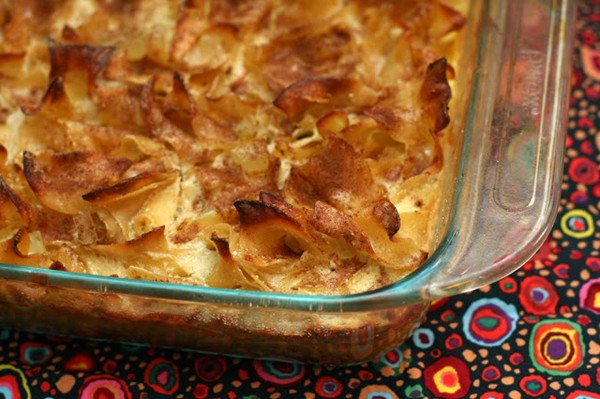 Cannoli noodle kugel
