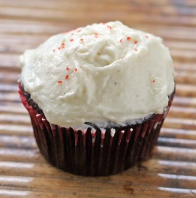 Can't beet red velvet cupcakes