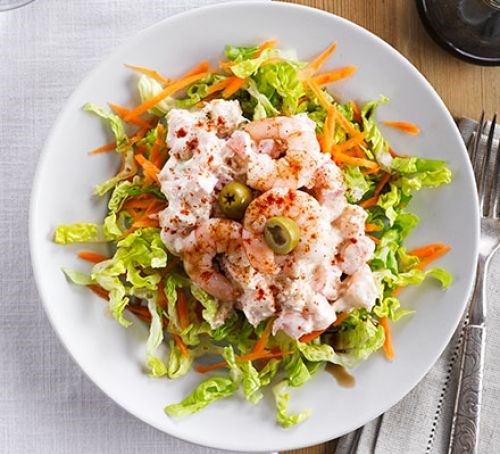 Cantabrian prawn cocktail