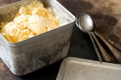 Canteloupe ice cream