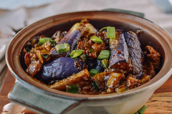 Cantonese eggplant casserole（茄子煲）
