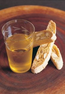 Cantuccini with black pepper and orange zest