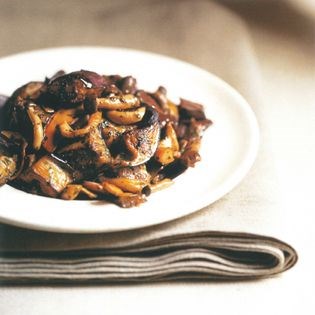 Caponata of mushrooms (Caponata di funghi)