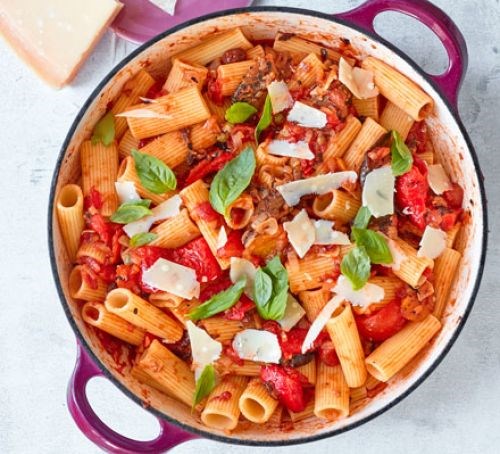 Caponata pasta
