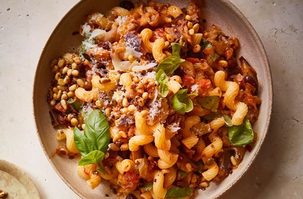 Caponata pasta