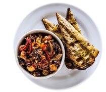 Caponata with pine nuts