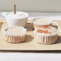Cappuccino cheesecakes
