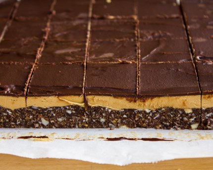 Cappuccino Nanaimo bars