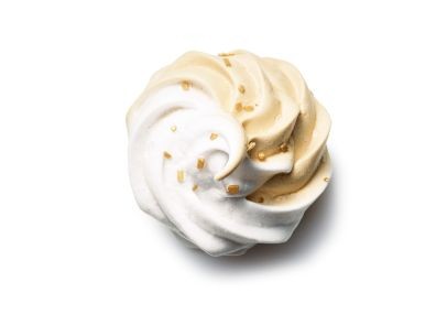 Cappuccino swirl meringues
