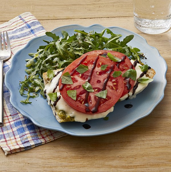 Caprese French bread pizzas