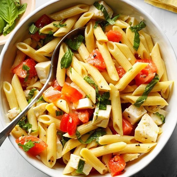 Caprese pasta salad