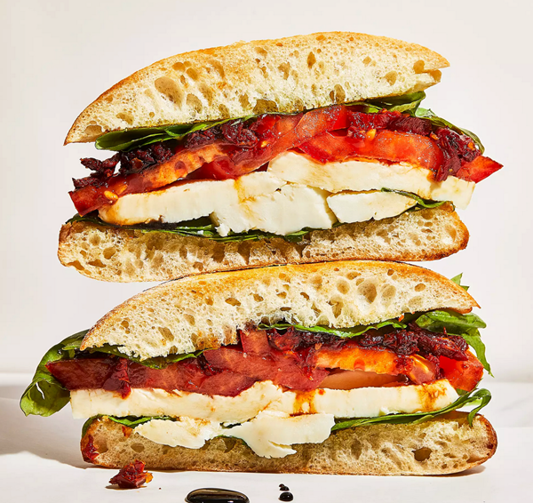 Caprese sandwich