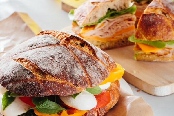 Caprese sandwich for a crowd