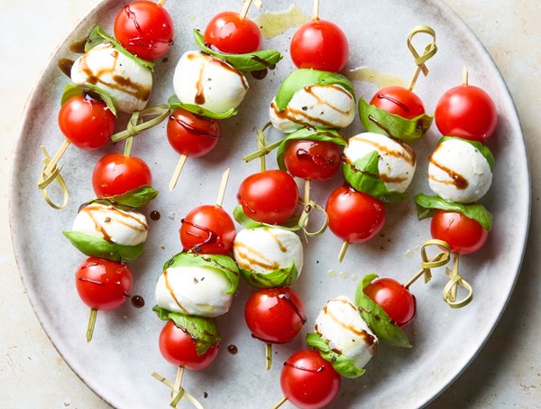 Caprese skewers