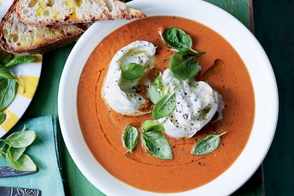 Caprese soup
