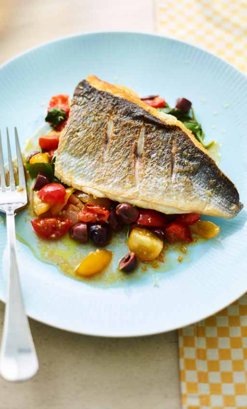 Capri-style pan-fried sea bream (Orata alla Caprese)