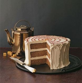 Caramel apple cake