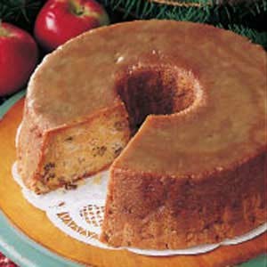 Caramel apple coffee cake