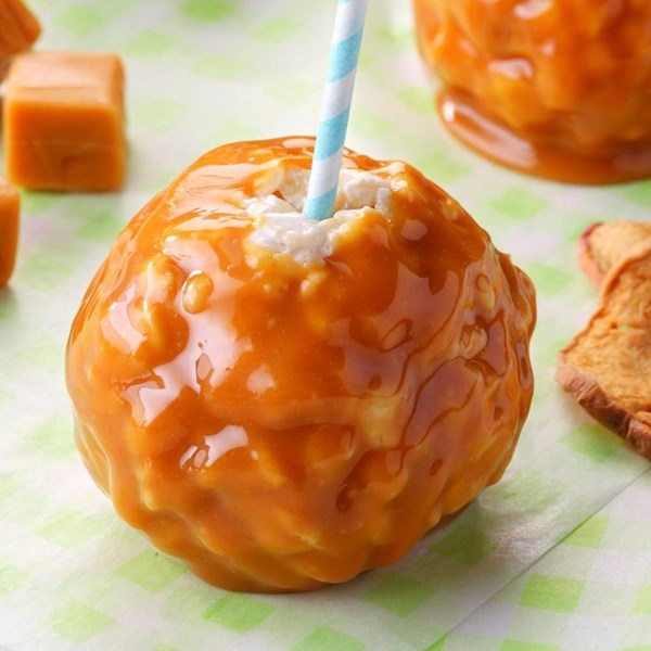 Caramel apple [Krispies treats]