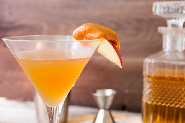 Caramel apple Manhattan