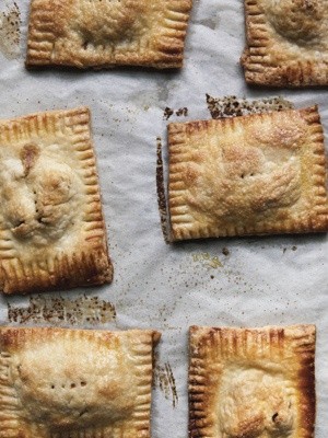 Caramel bacon hot tarts