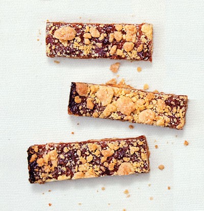 Caramel crumb bars